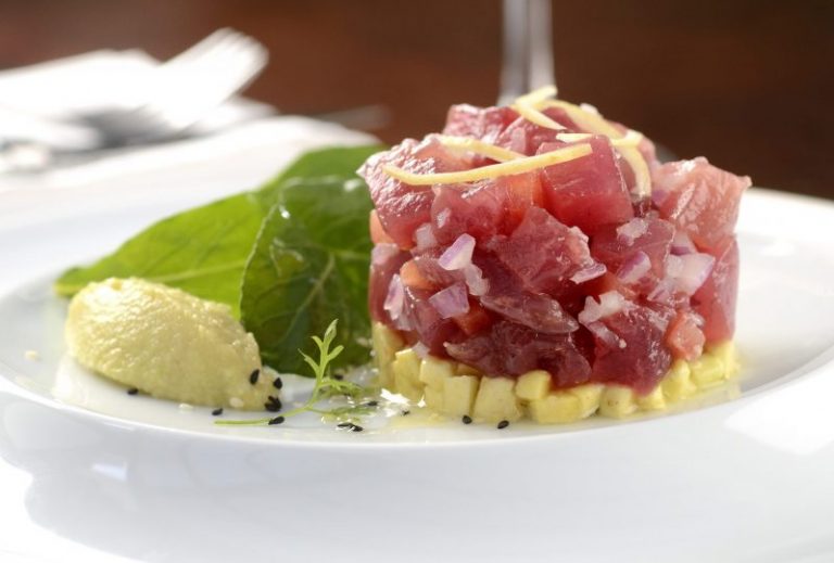 Tartare de Atum do chef Alain Poletto