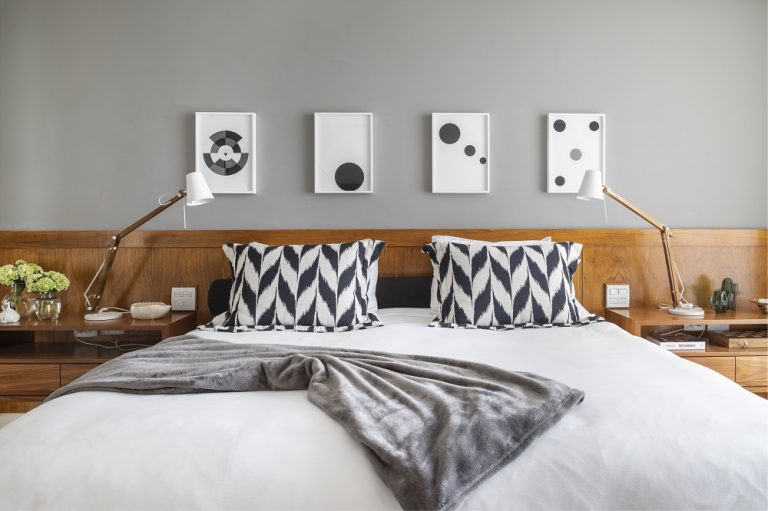 cama com clima de hotel