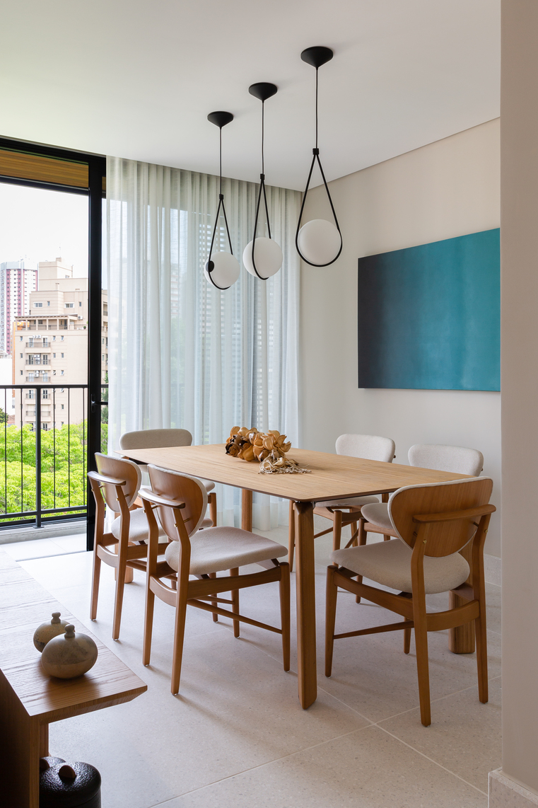 Sala de jantar com design