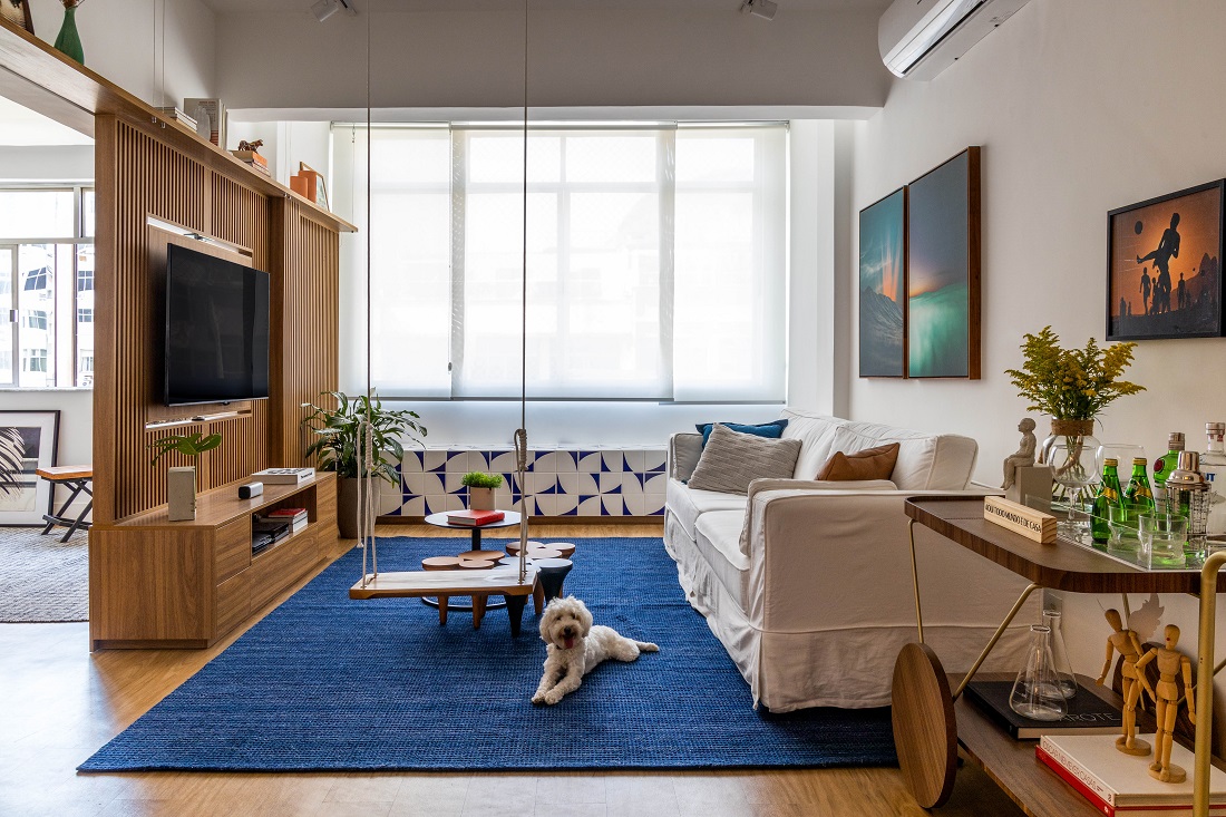 Projeto tem décor jovem e despojado