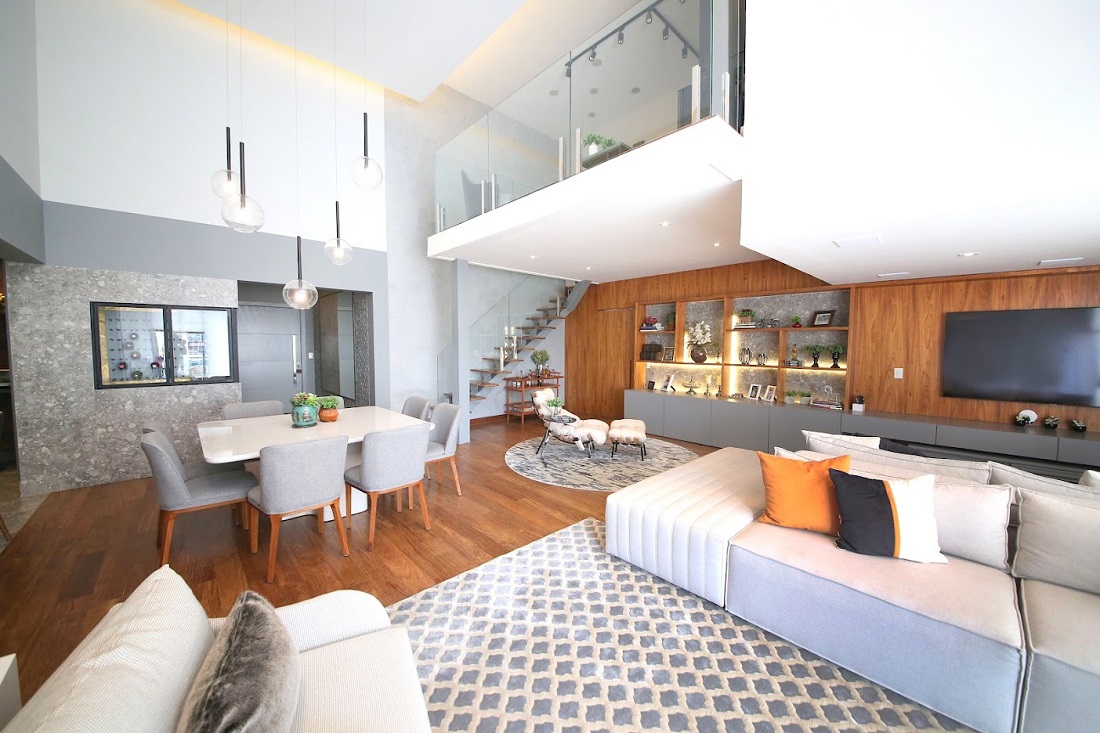 Projeto de apê duplex