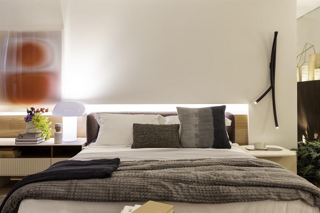 Cama da Patricia Hagobian na casacor