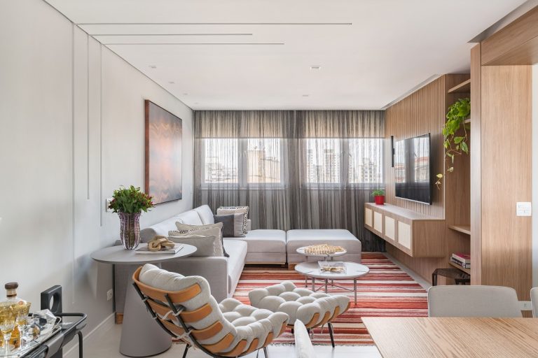 apartamento reformado ganhou novo layout