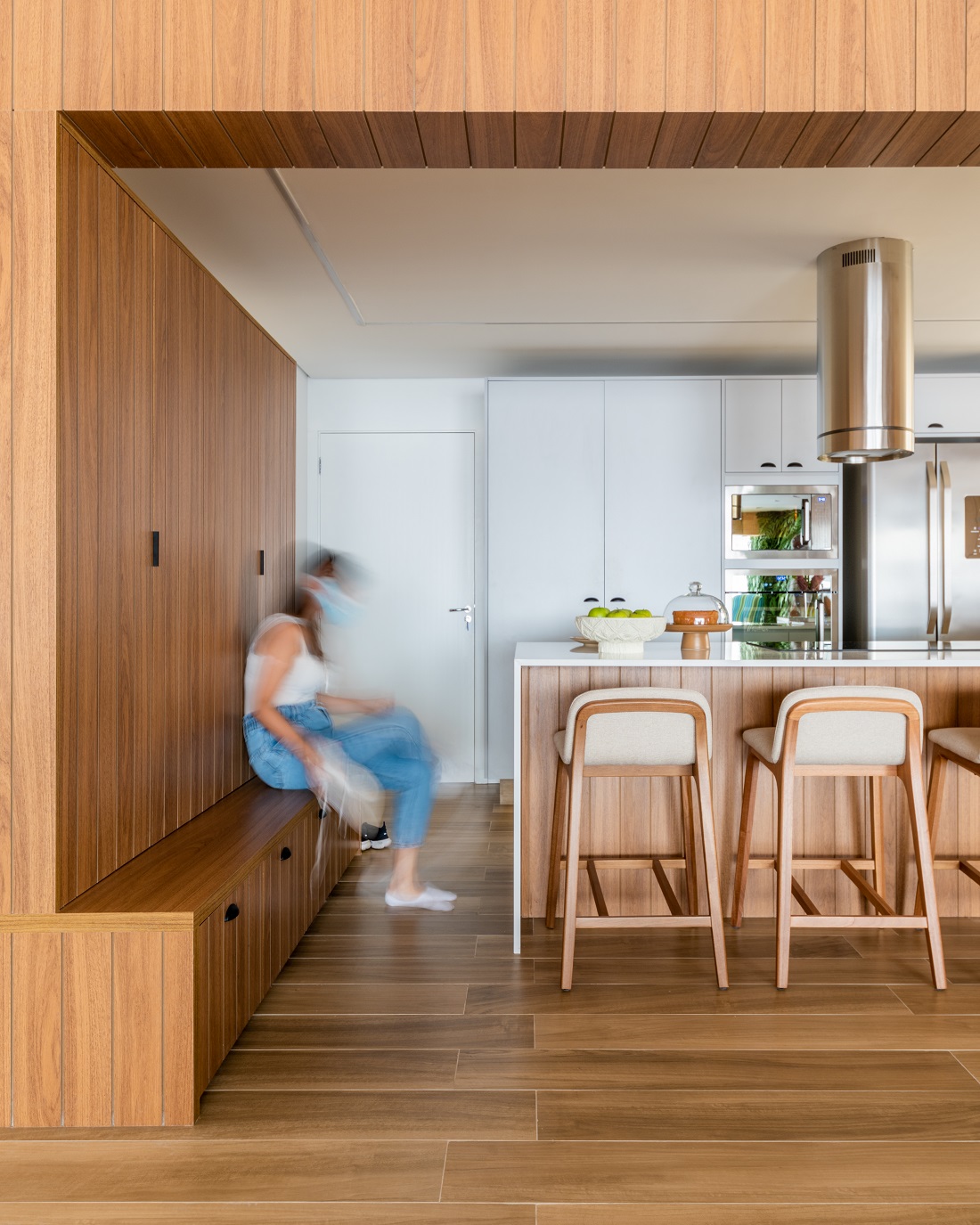 cozinha aberta para a sala