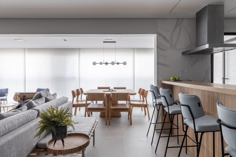 Décor em cores neutras